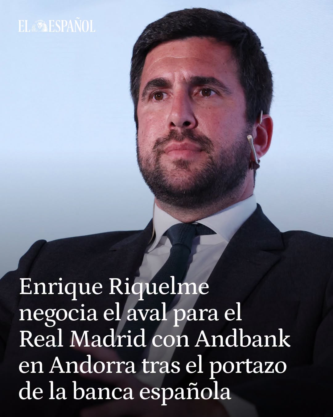 Riquelme đã được ngân hàng Andbank bảo lãnh khoản tiền tương đương 15% ngân sách hàng năm của CLB