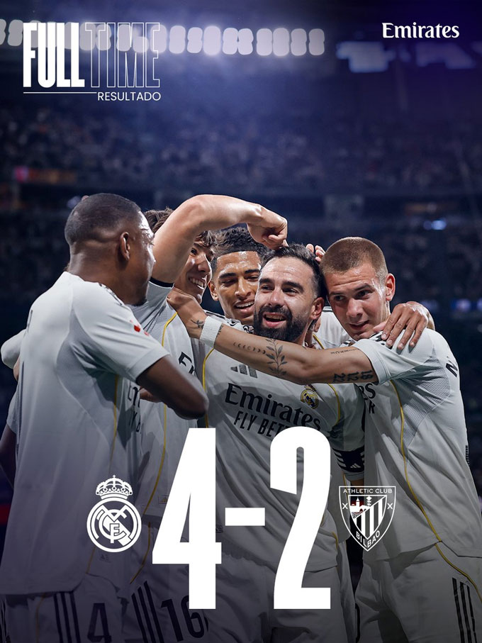 Ảnh: @realmadrid