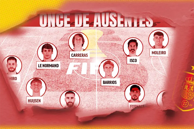 Những ngôi sao ngồi nhà xem World Cup của ĐT Tây Ban Nha