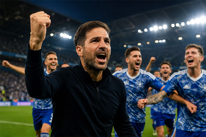 HLV Fabregas đã giúp Como giành vé dự Champions League