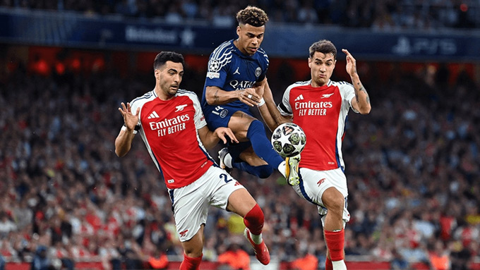 Siêu máy tính dự đoán Arsenal sẽ vô địch ở trận chung kết Champions League PSG vs Arsenal
