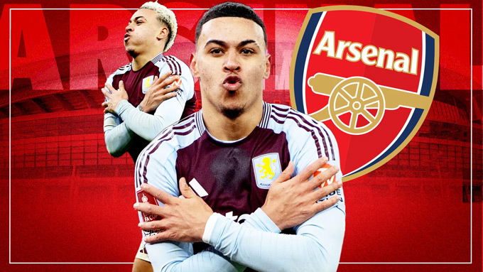 Arsenal đàm phán chiêu mộ Rogers từ Villa