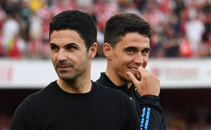 Cuesta rất ngưỡng mộ Arteta
