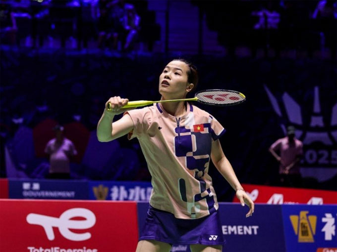 Chơi đúng phong độ, Thùy Linh có thể vào đến tứ kết Singapore Open năm nay