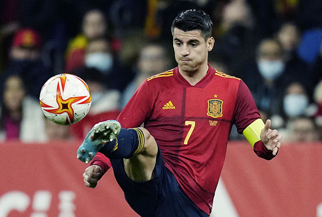 Morata cũng không có tên trong danh sách sơ bộ gửi cho FIFA vào ngày 11/5