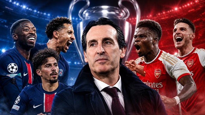 Unai Emery từng dẫn dắt cả PSG (2016-2018) lẫn Arsenal (2018-1029)