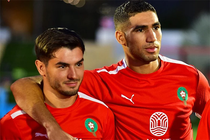 Brahim đa năng, giúp hàng công Morocco biến ảo