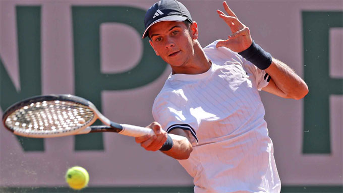 Thành tích của Jodar trên sân đất nện đang là 17 thắng, 3 thua - Ảnh: ATP