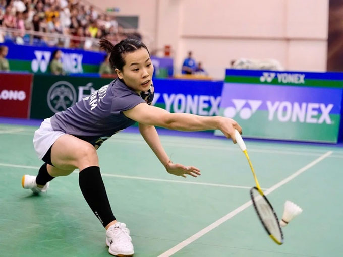 Thùy Linh sớm chia tay giải cầu lông Singapore Mở rộng 2026
