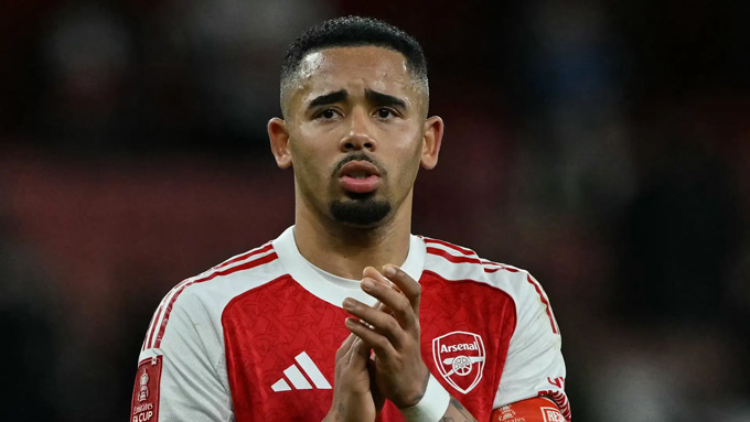 Tương lai của Jesus tại Arsenal đang khá mịt mờ