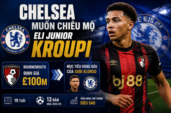 Chelsea nhắm đến Kroupi