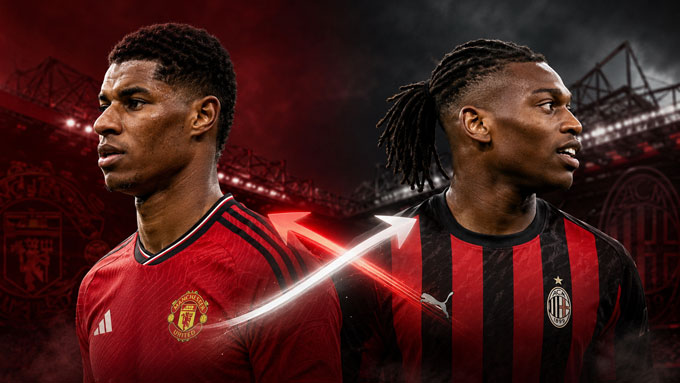 MU có thể dùng Rashford lấy Leao
