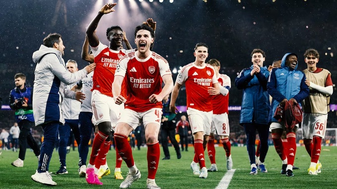 Arsenal đang sở hữu một trong những đội hình mạnh nhất châu Âu hiện tại. Ảnh: AS