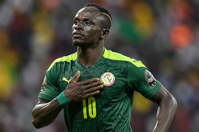 Sadio Mane tiếp tục là đầu tàu trên hàng tấn công ĐT Senegal