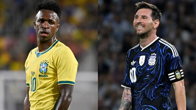 Vinicius thừa nhận sự đáng sợ của Messi ởWorld Cup 2026