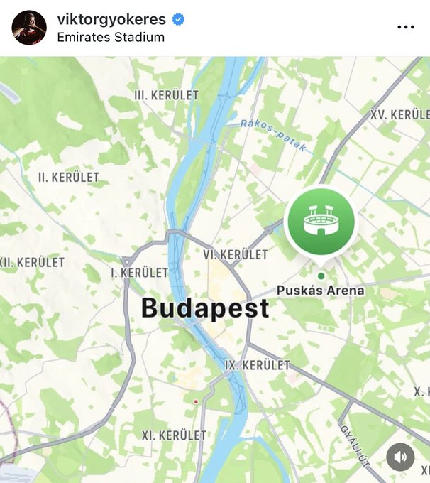 Budapest sẽ là nơi diễn ra trận chung kết giữa Arsenal và PSG