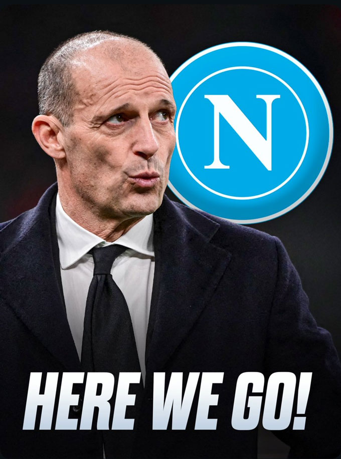 Allegri đồng ý ký hợp đồng 2 năm với Napoli - Ảnh: Fabrizio Romano