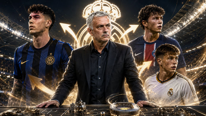 Mourinho muốn có Bastoni, Neves và Munoz