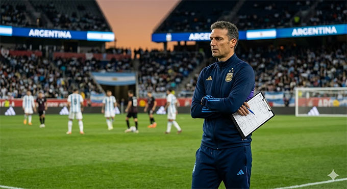 HLV Lionel Scaloni đã cùng ĐT Argentina vô địch World Cup 2022