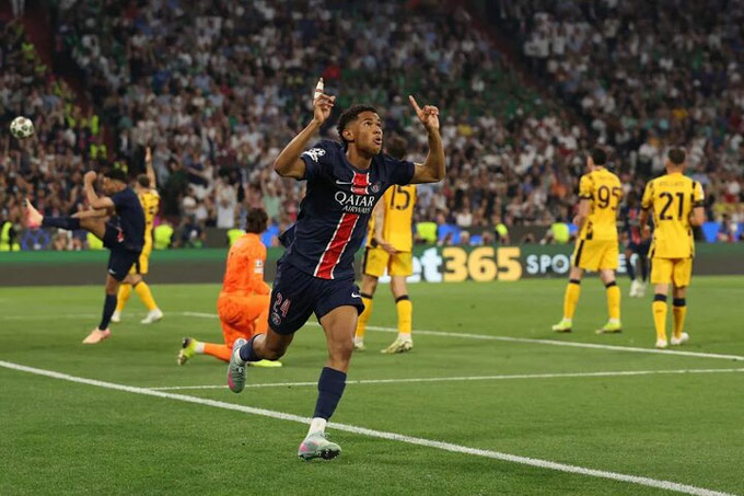 PSG đã không cho Inter ghi bàn danh dự nào ở chung kết Champions League năm ngoái