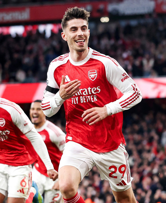 Kai Havertz đi vào lịch sử sau bàn xé lưới PSG