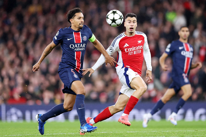 Arsenal phải học cách pressing PSG đúng lúc
