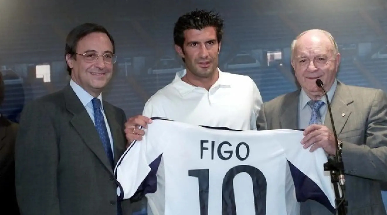 Thương vụ chiêu mộ Luis Figo khét tiếng của Perez