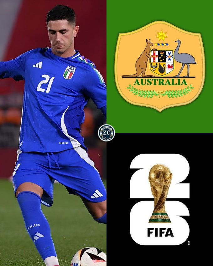 Volpato từng nhiều năm khoác áo các đội tuyển trẻ của Italia nhưng quyết định đổi sang quốc tịch Australia để được đá World Cup - Ảnh: @ZConcacaf