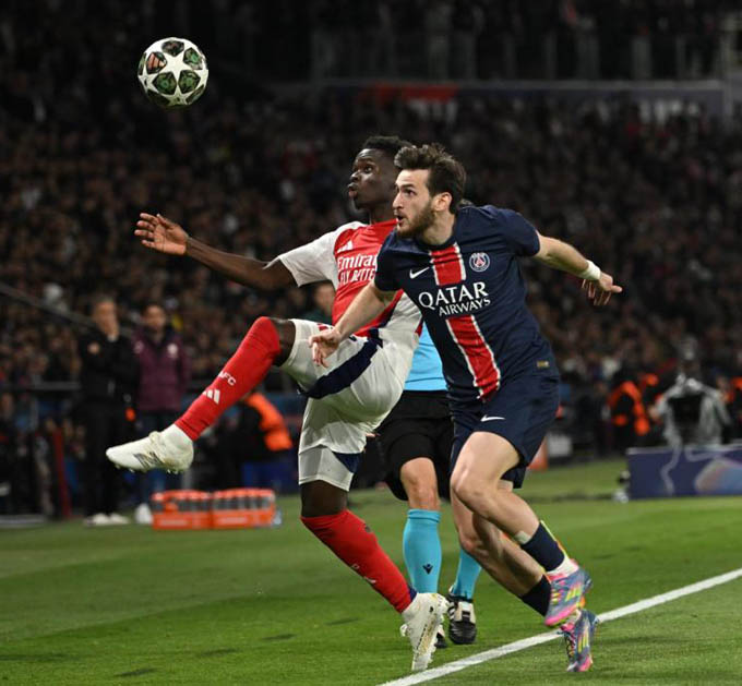 PSG và Arsenal sẽ đối đầu ở chung kết Champions League 2025/26 - Ảnh: @Le_GPFC