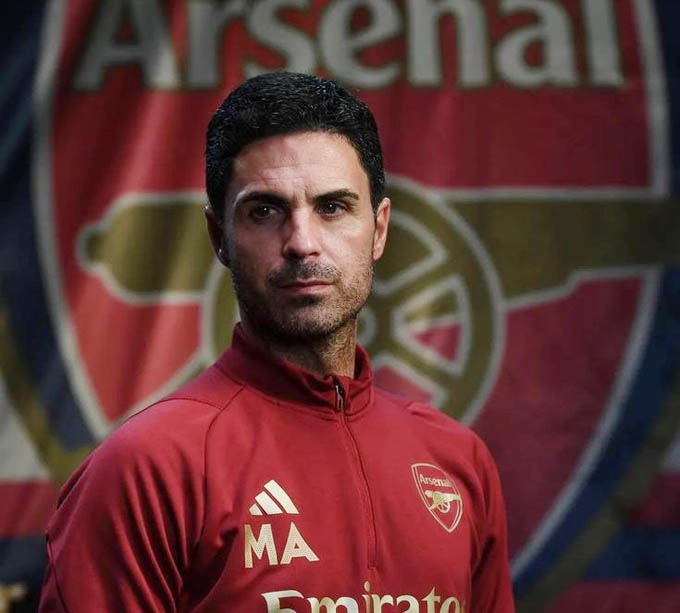 Thầy trò Mikel Arteta rất quyết tâm thắng PSG - Ảnh: @TouchmineX
