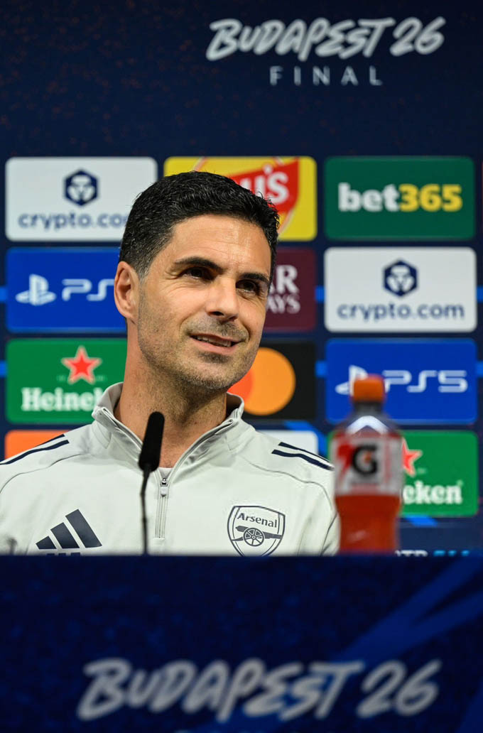 Thầy trò Mikel Arteta đang rất tự tin - Ảnh: @ActuFoot_