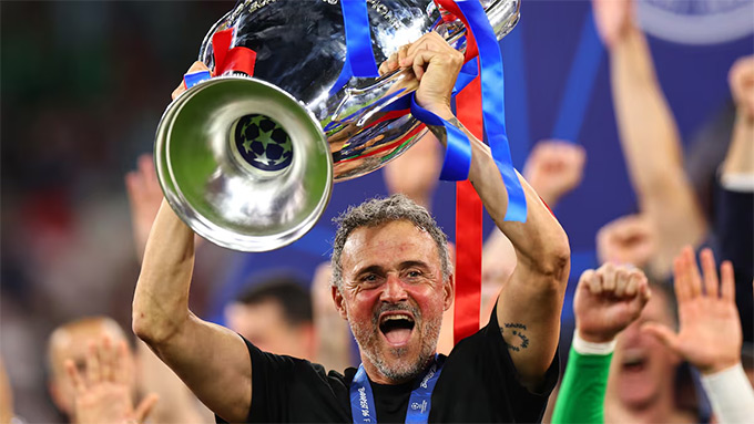 Theo Enrique, PSG vẫn mang vận may của nhà vô địch