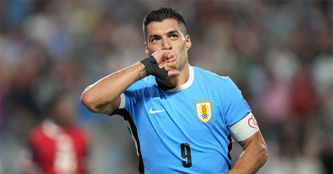 Suarez lỡ cơ hội dự World Cup