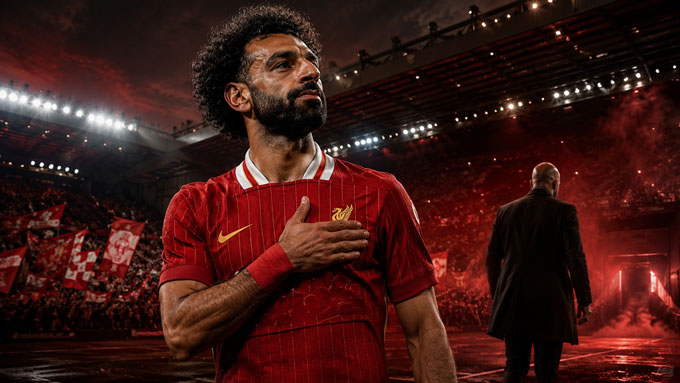 NHM Liverpool hy vọng Salah sẽ ở lại sau khi Slot đã ra đi
