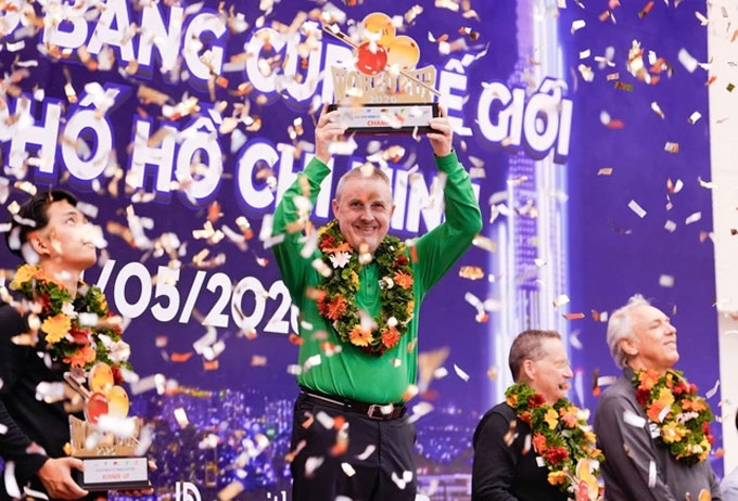 Caudron vô địch World Cup billiards TP.HCM 2026