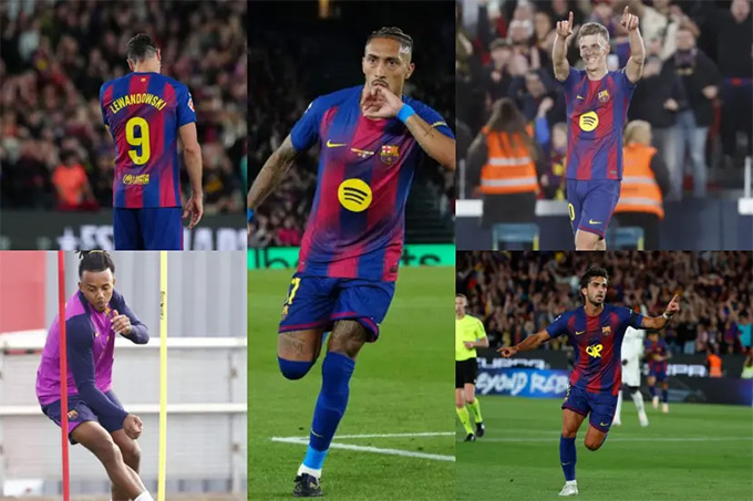 Nhiều ngôi sao đáng đồng tiền bát gạo mà Chủ tịch Joan Laporta mang về Barca