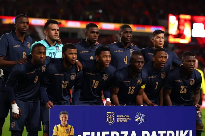 Ecuador đem dàn sao thượng thặng dự World Cup 2026
