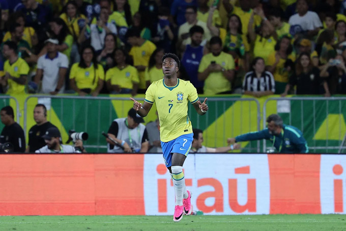 Vinicius đang rất khao khát thể hiện đẳng cấp của mình tại World Cup 2026
