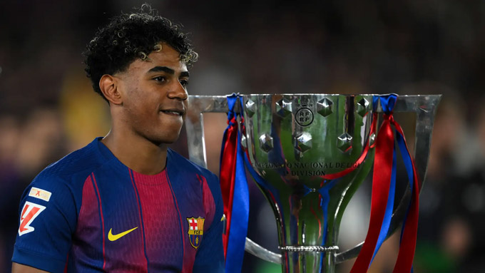 Yamal đang là ngôi sao lớn của Barca