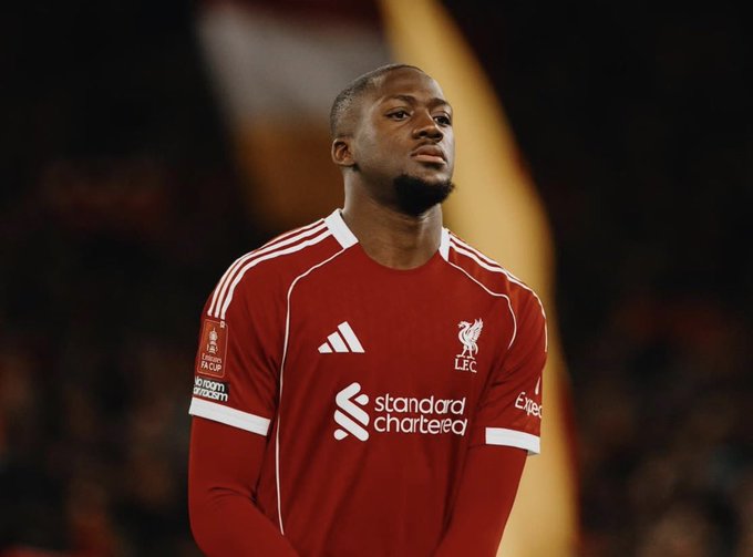Konate đã kết thúc hành trình 5 năm ở Anfield - Ảnh: @FabrizioRomano