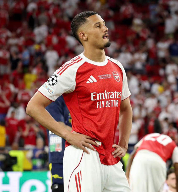 Saliba không gặp rắc rối lớn? - Ảnh: @ActuFoot