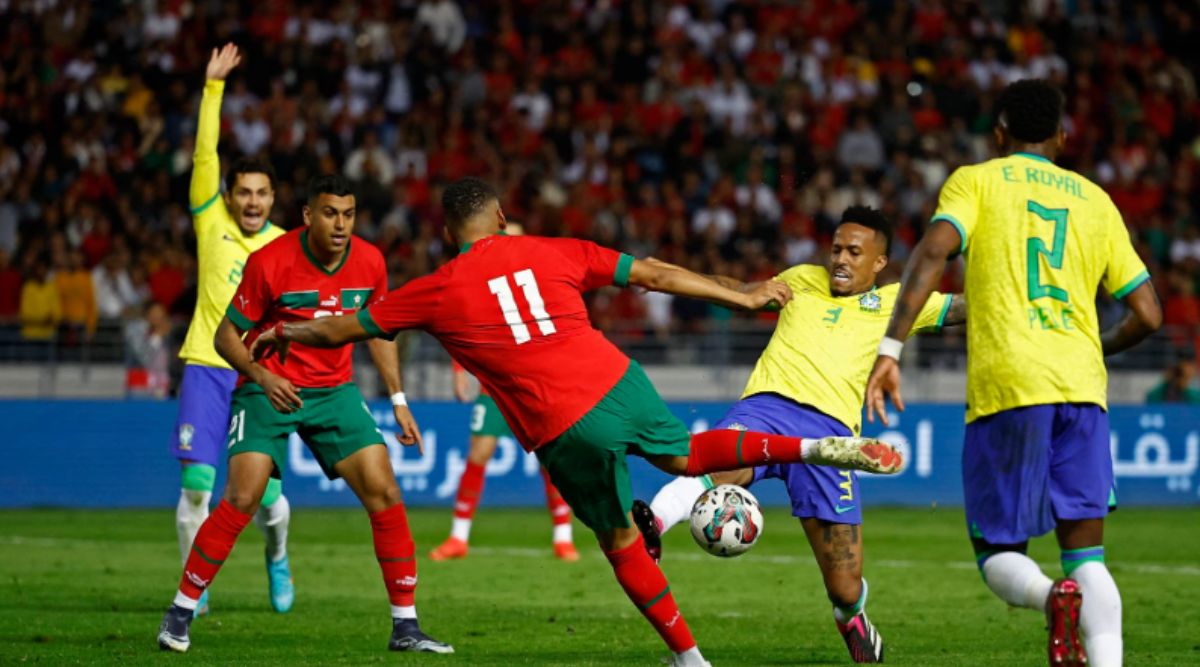 Brazil và Morocco cũng là cuộc đối đầu hấp dẫn về lối chơi
