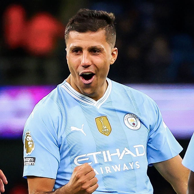 Rodri đang là mục tiêu của Real Madrid - Ảnh: @FabrizioRomano
