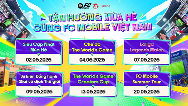  Chuỗi hoạt động hè của FC Mobile Việt Nam