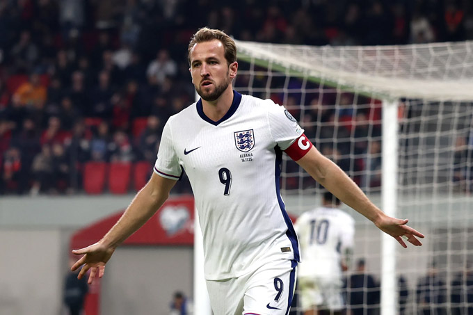 Kane khát khao vô địch World Cup cùng tuyển Anh
