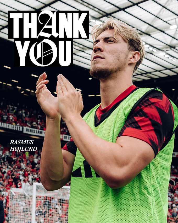 MU xác nhận chia tay Hojlund - Ảnh: @ManUtd