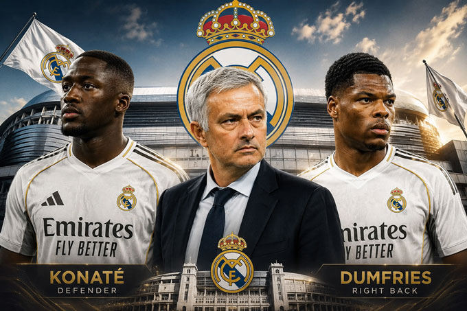 Mourinho ưu tiên củng cố hàng thủ cho Real