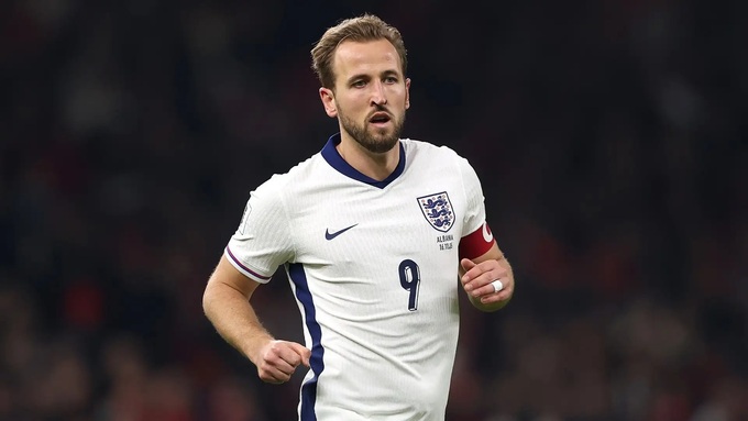 Harry Kane sẽ dẫn dắt hàng công của tuyển Anh ở World Cup 2026