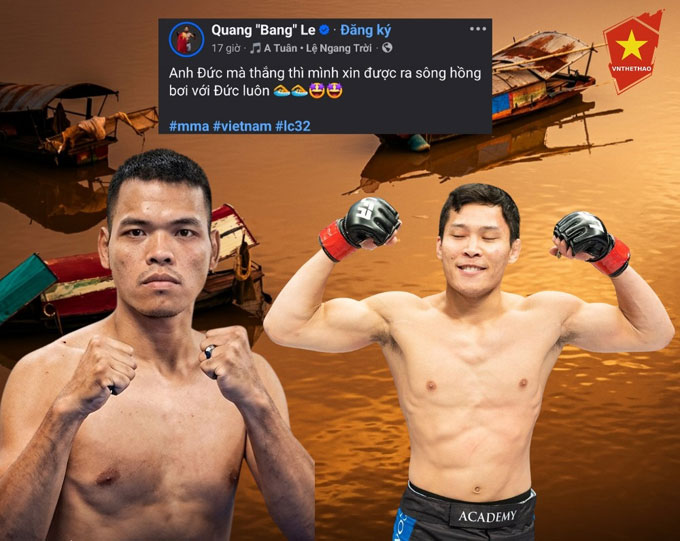 Quang Lê ‘gây sức ép’ cho Phạm Anh Đức trước thềm LION Championship 32