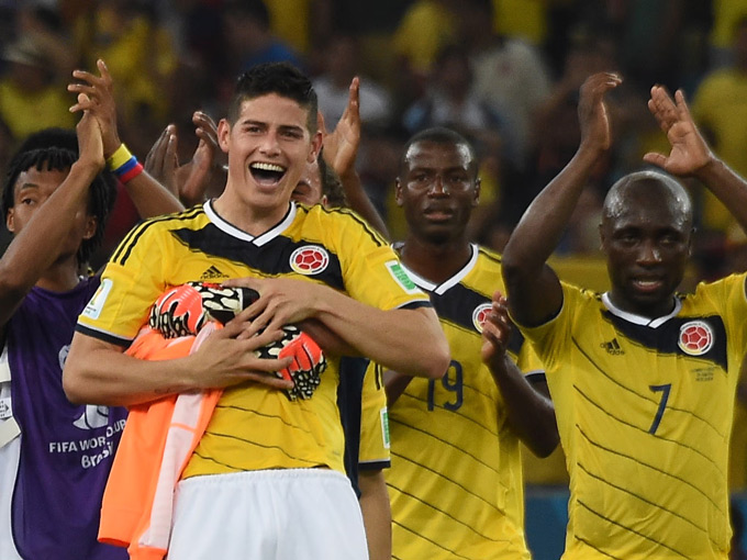 James có màn trình diễn thượng thặng tại World Cup 2014